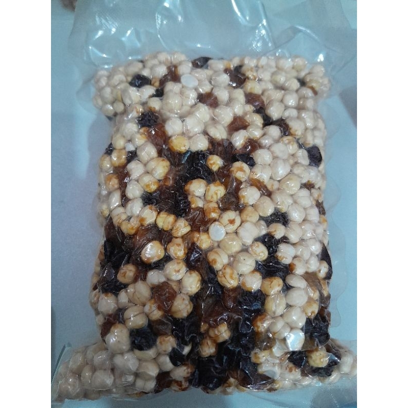 

Mix Kismis Hitam dan Kacang Arab kemasan 500gram