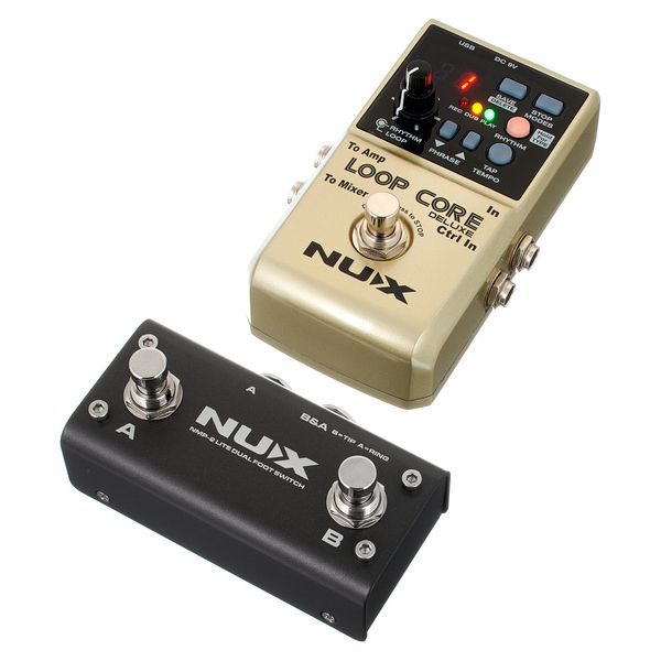 Efek Pedal NUX Loop Core Deluxe Bundle with Footswitch