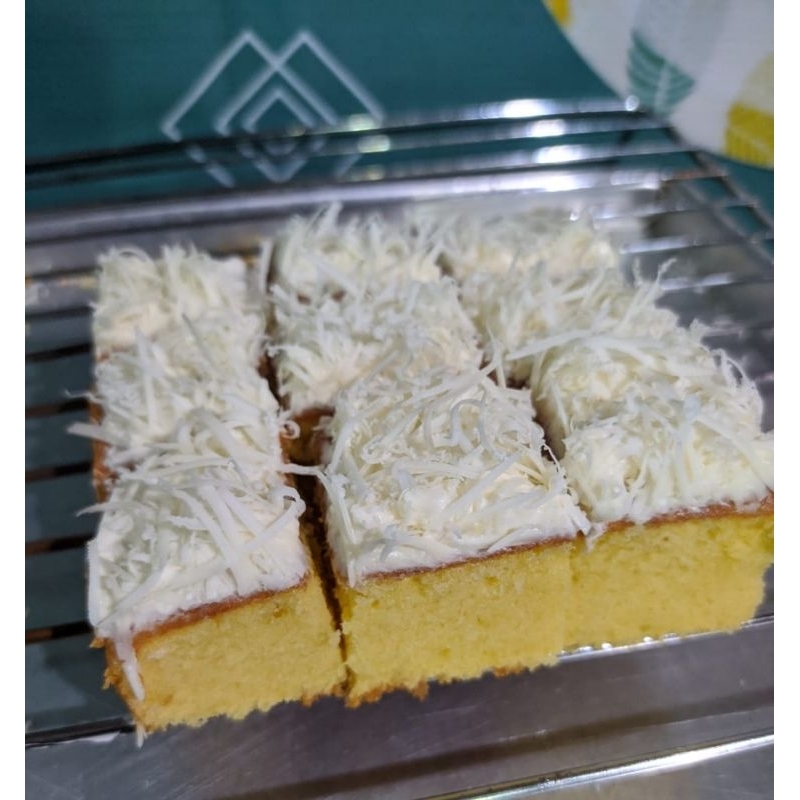 

cake potong keju