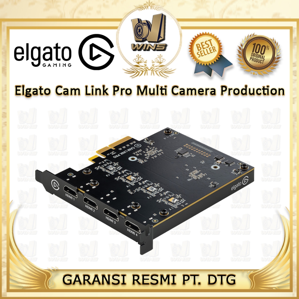Elgato Cam Link Pro Multi Camera Production DTG GARANSI RESMI PT.