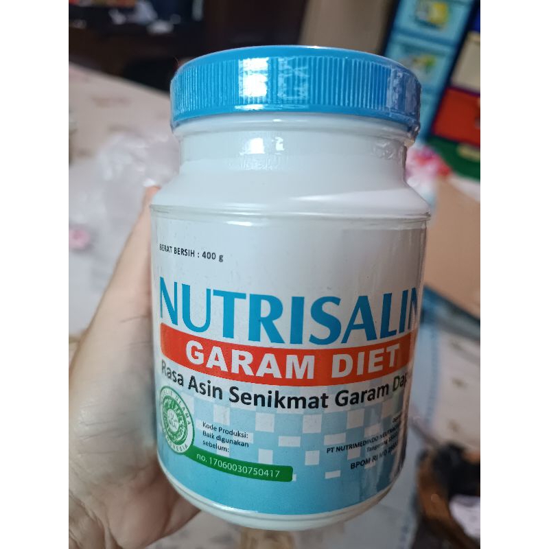 

Nutrisalin garam diet garam sehat garam rendah natrium 200 gram