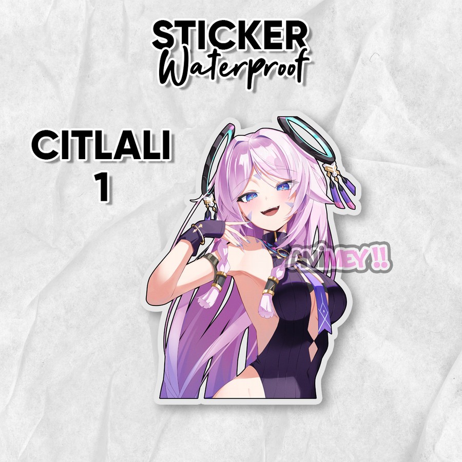 

Stiker Citlali Genshin Impact / Sticker Anime Waterproof