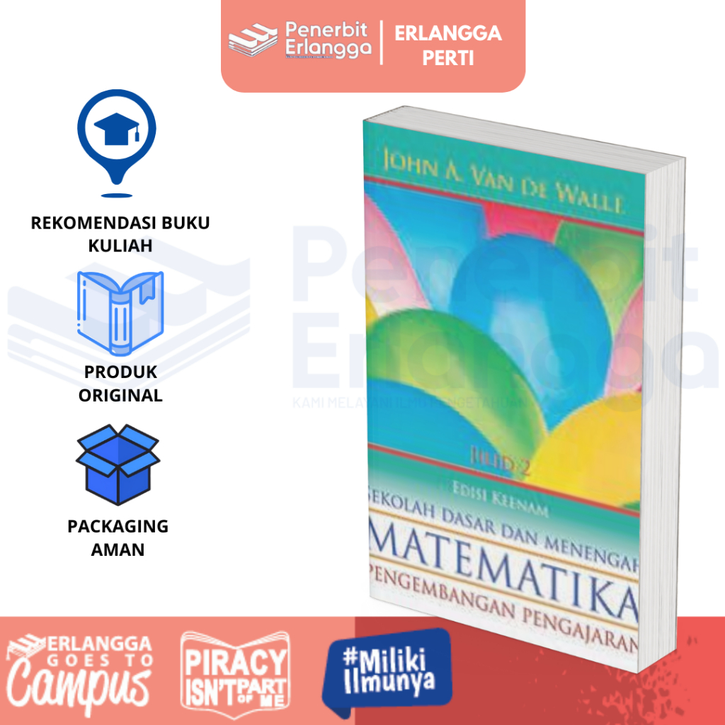 [Erlangga] Matematika Pengembangan Pengajaran Jilis 2 Edisi 6 - John A De Walle