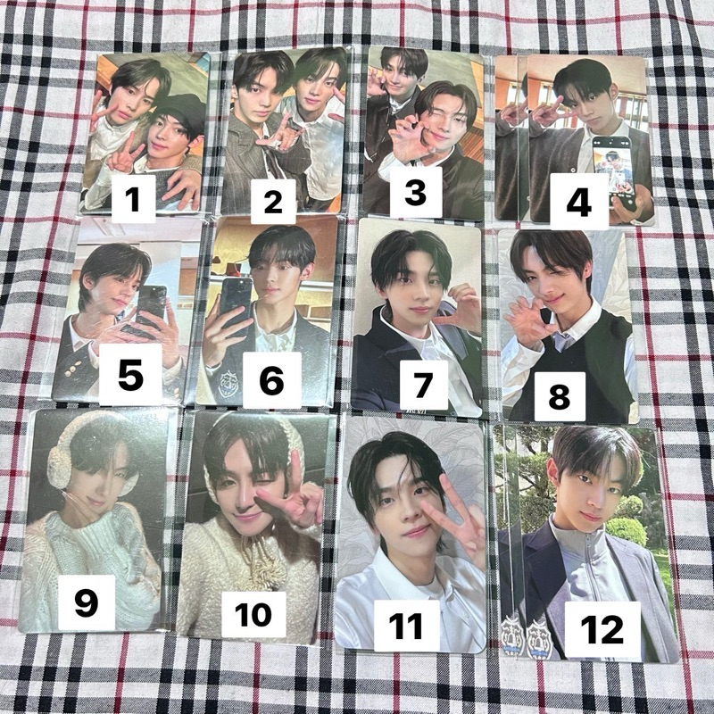 PC PHOTOCARD TWS HANJIN SHINYU DOHOON KYUNGMIN JIHOON YOUNGJAE LAST BELL LAST FESTIVAL TWENTY FOUR S