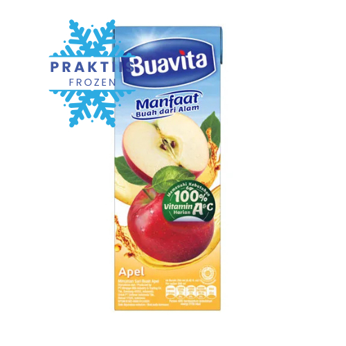 

BUAVITA JUICE APPLE 245ML / JUS BUAH RASA APEL