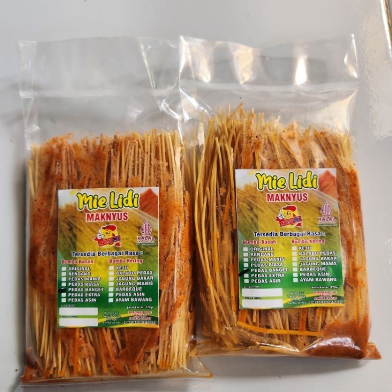 

MIE LIDI BUMBU BASAH PEDAS MAKNYUS 120g