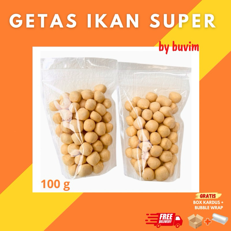 

GETAS IKAN SUPER 100 G | IKAN ASLI