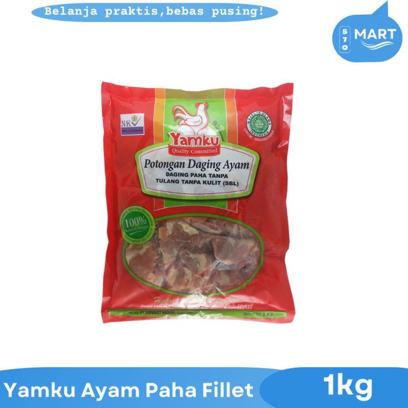 

Yamku Ayam Paha fillet Chicken Thigh 1kg