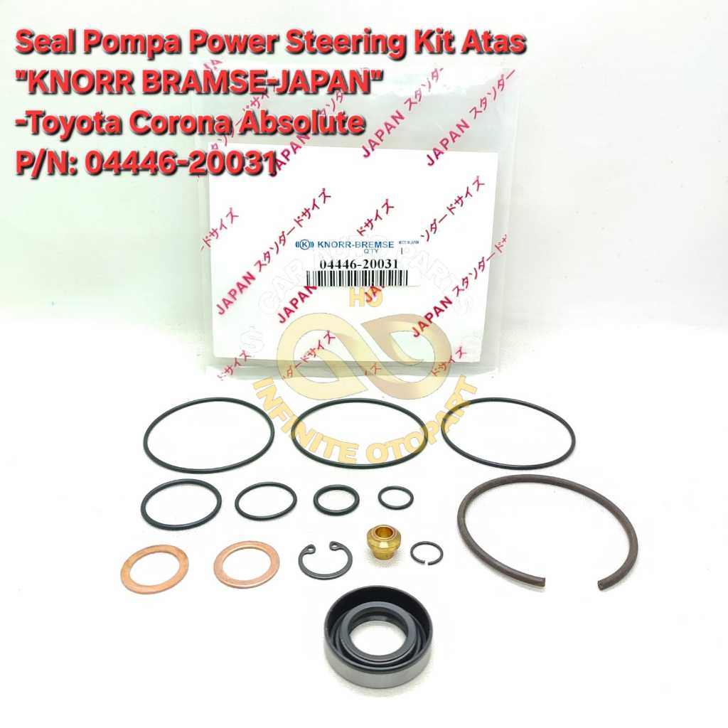 SEAL POMPA POWER STEERING UP ATAS CORONA ABSOLUTE 04446-20031 KNORR