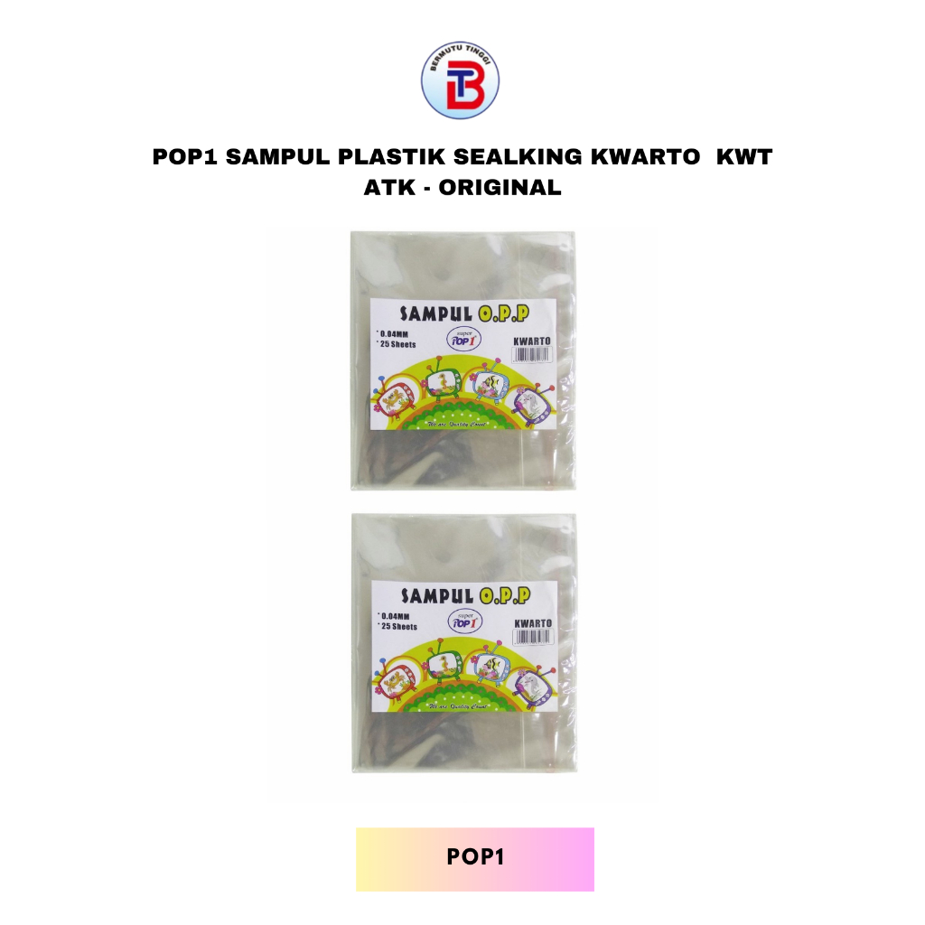 

Pop1 Sampul Plastik Sealking Kwarto KWT ATK - Original