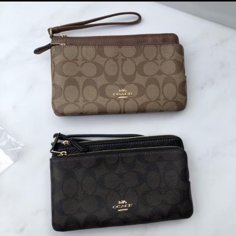 dompet wanita coach large wrislet