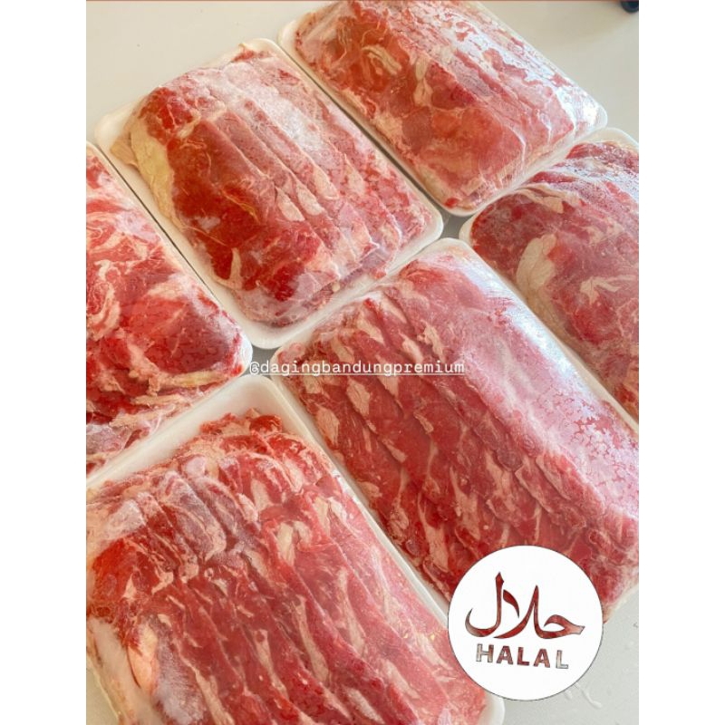 

US Beef slice No trim