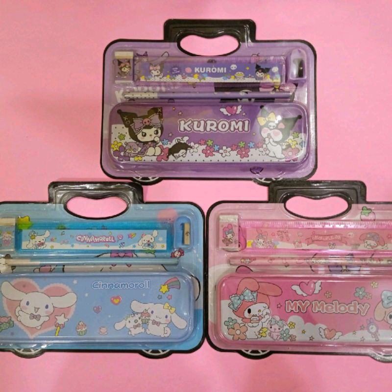 

ALAT TULIS SET 5 IN 1//ALAT TULIS SEKOLAH//STUDY SET 5 IN 1//HAMPERS KADO ULANG TAHUN ANAK