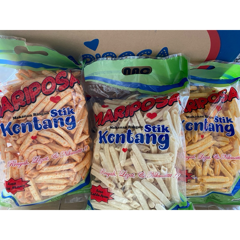 

Mariposa Snack Kentang 250gr