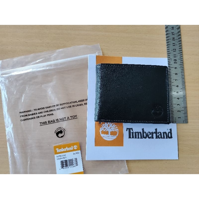 DOMPET ORIGINAL . TIMBERLAND WALLET . BLACK D67009/08