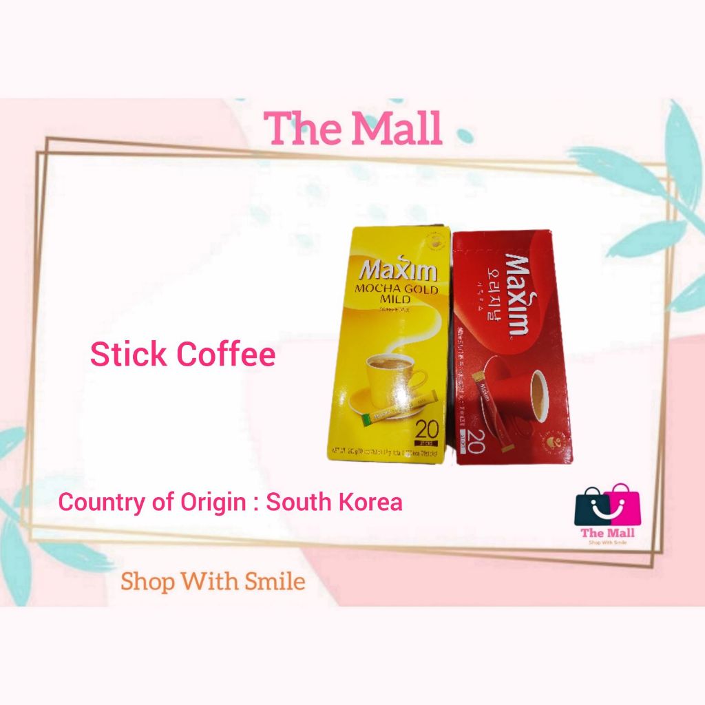 

(The Mall) Maxim Coffee Stick Korea / Stick Kopi Korea