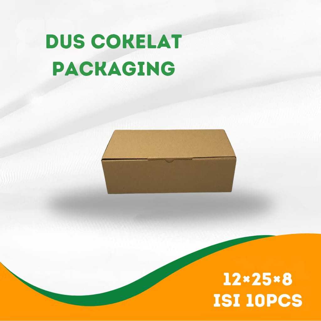 

DUS PACKAGING COKELAT 12X25X8CM/10PCS
