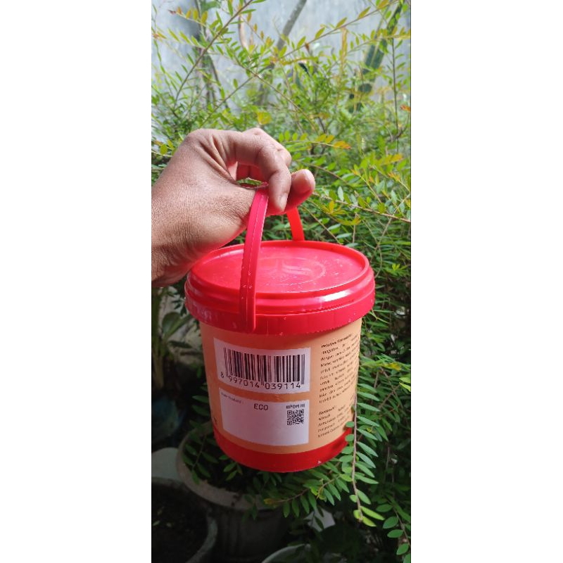 kotak wadah ember plastik bekas glaze 1 kg ember serba guna