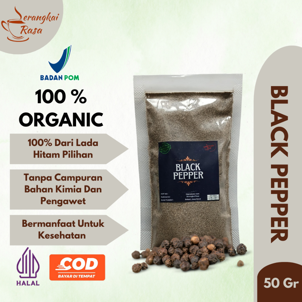 

LADA HITAM BUBUK (50gr)