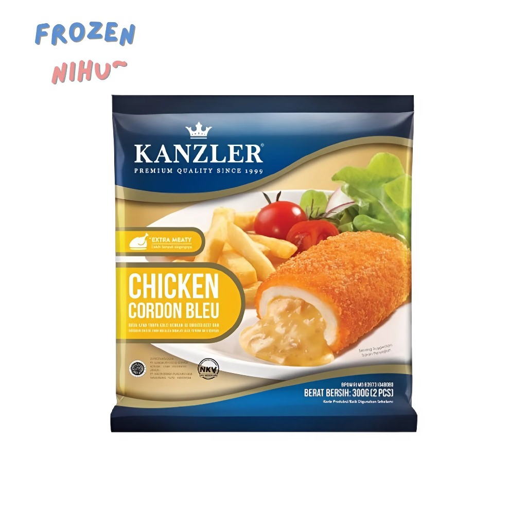 

Kanzler Chicken Cordon Bleu 300 gr - Frozen Nihu