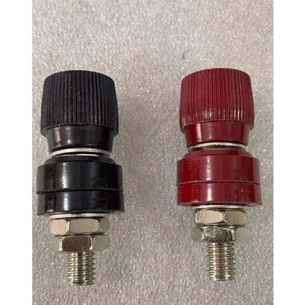 BINDING POST BIDING POST 555 1 SET MERAH HITAM KUALITAS BAIK