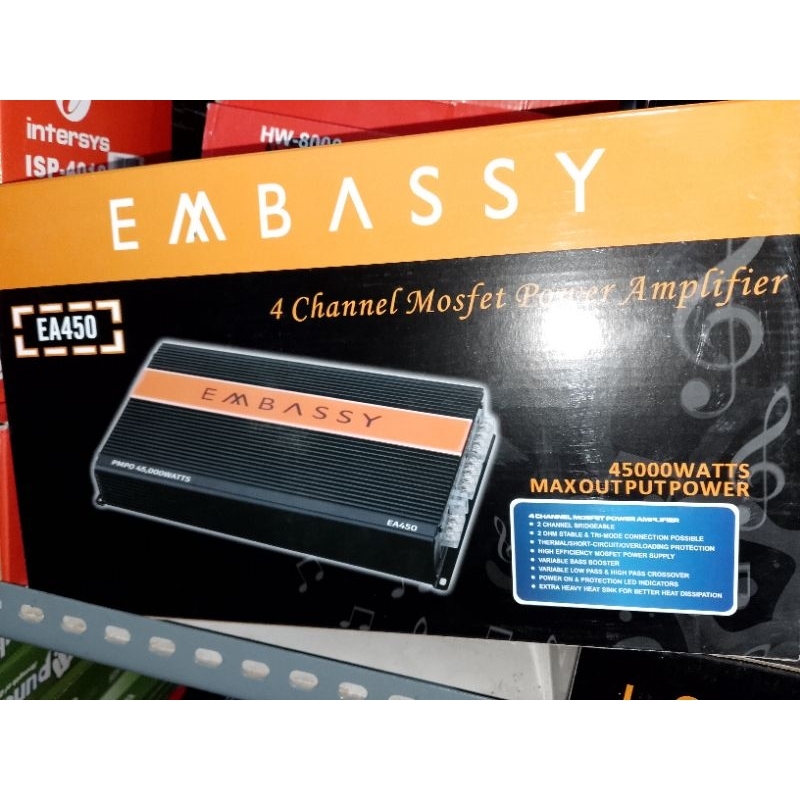 power amply fier EMBASSY 4500
