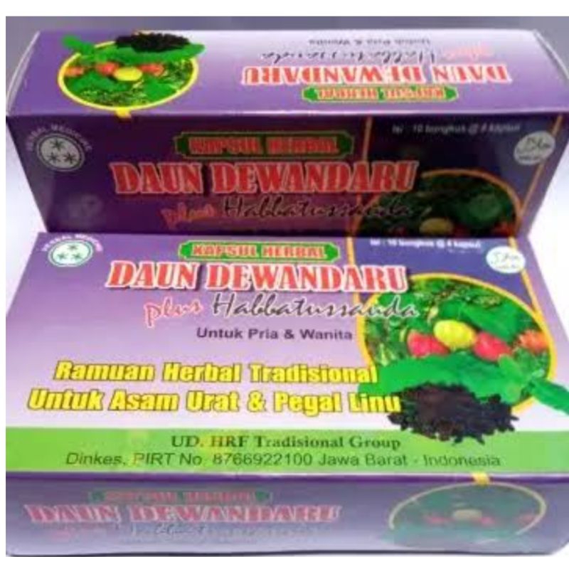 Kapsul Herbal Daun Dewandaru Original