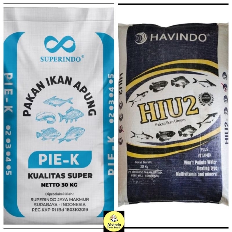 Pakan ikan Lele 10kg /Nila/Gurami/Patin/Mujair/Bandeng/ 10kg