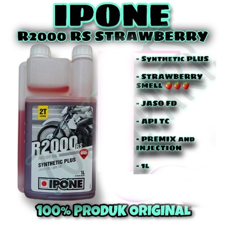 Ipone R2000 RS Strawberry 2T 1 Liter