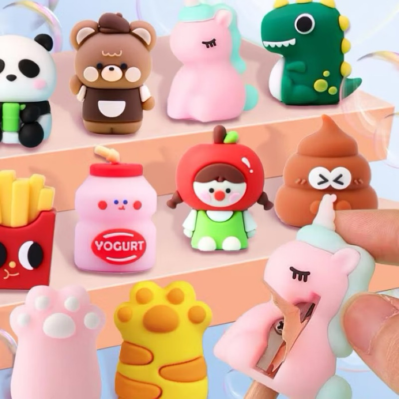 

Peraut Peruncing Pensil Mini Sharpener Karakter 3d Lucu Untuk Anak Sekolah