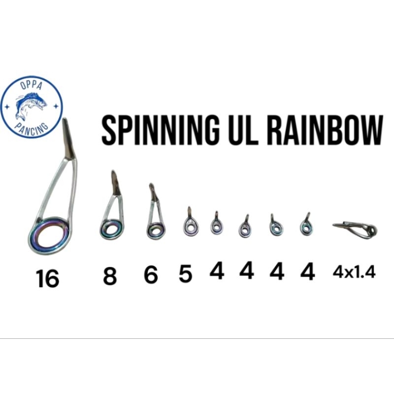 SPINING UL RAINBOW RING GUIDE JORAN