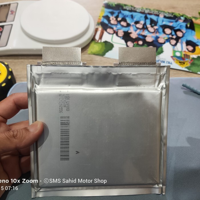 Battery Lithium LTO pouch 10Ah 2,3v high drain 15C 30C (10detik) 10A 10 Baterai softpack 10.000mAh b