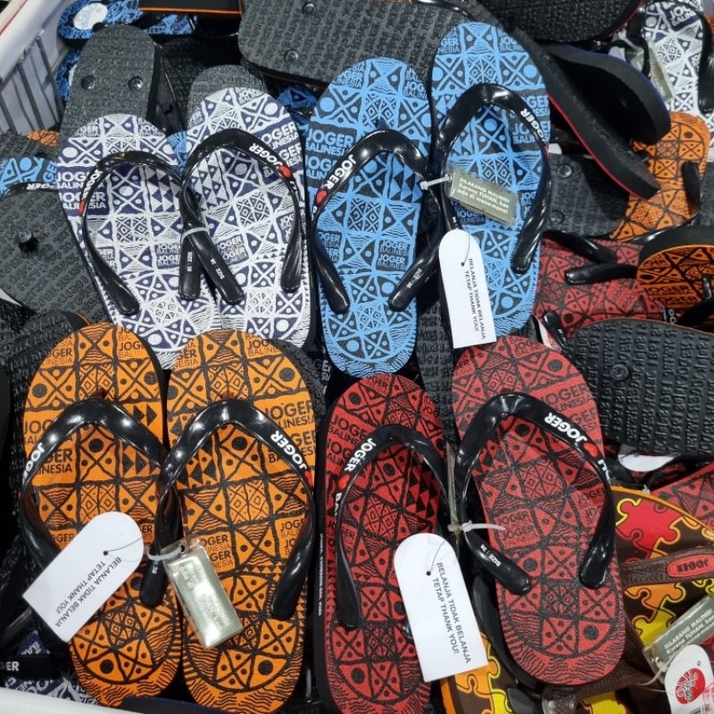 SENDAL JEPIT JOGER ASLI BALI 100% ORIGINAL. SANDAL JEPIT KARET | SANDAL CHEAPER JOGER BALI