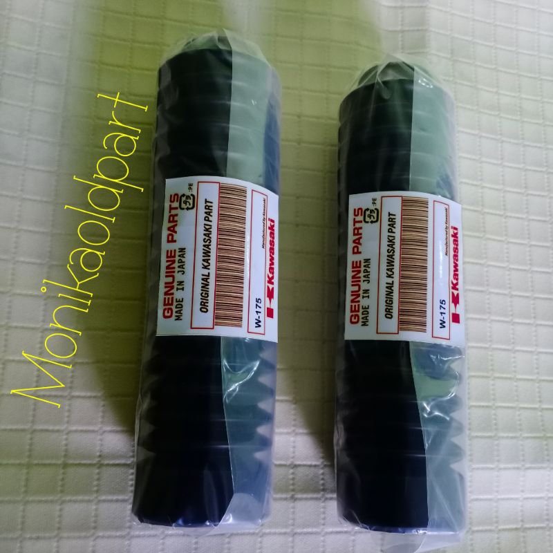 Part pengganti karet shock depan W175 karet boot Skok depan Kawasaki W 175 karet usus ulir shock dep