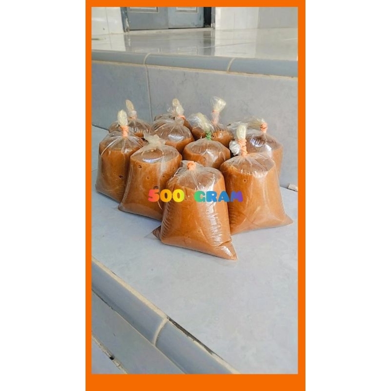 

petis lemak asli Madura kemasan 500 gram