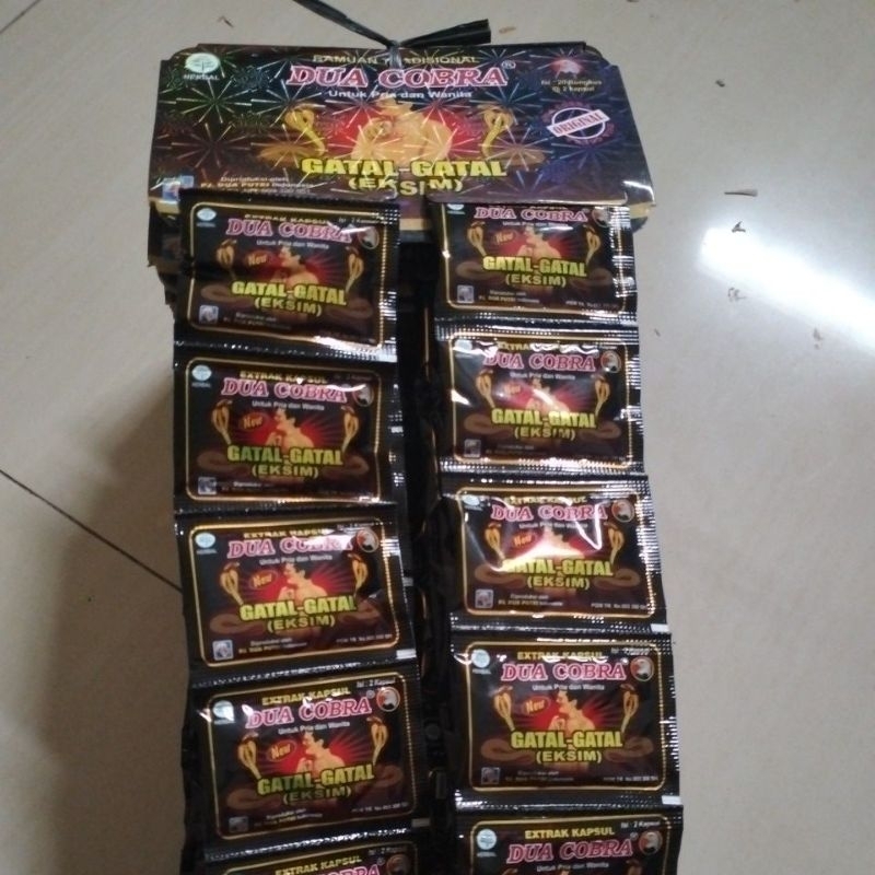 Kapsul Gatal Gatal Dua Cobra