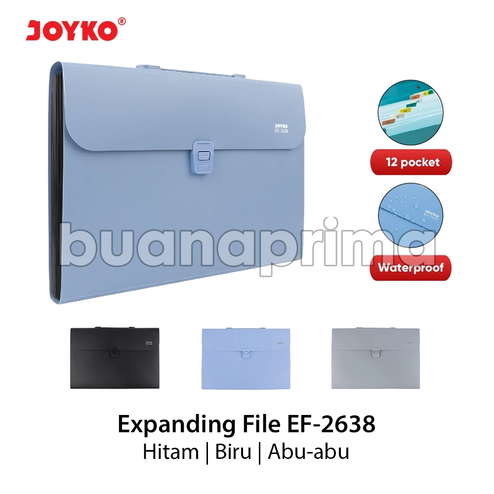 

Expanding File Joyko Folio F4 13 Pocket 2638 Tas Folder Harmonika