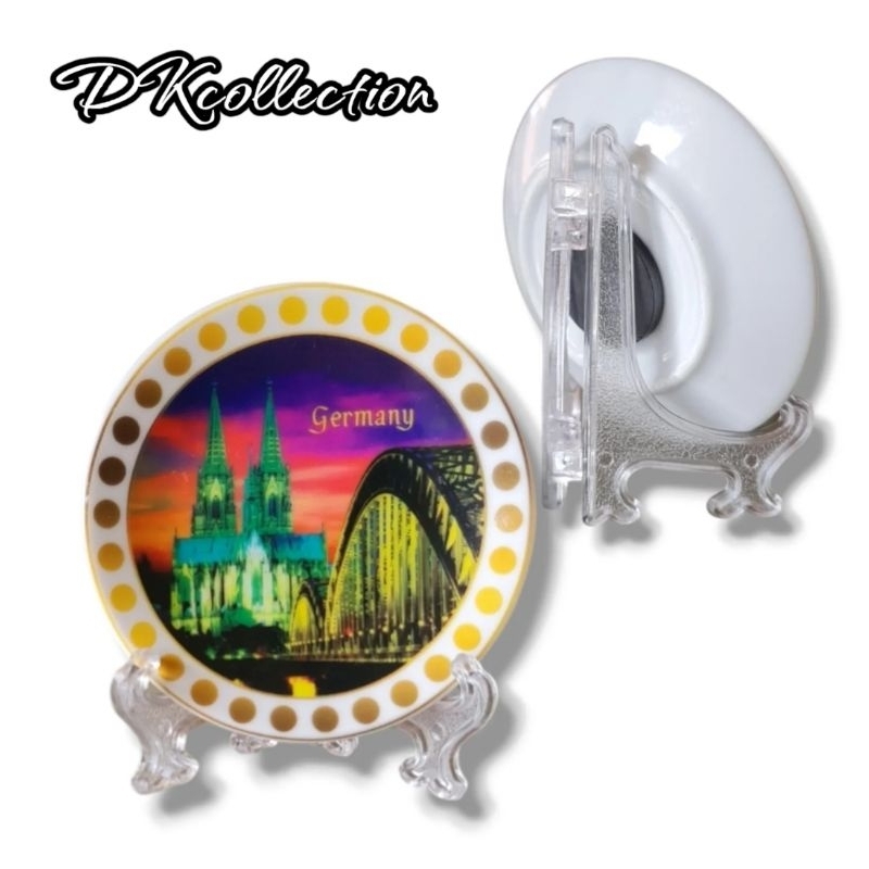 piring pajangan mini Jerman souvenir pajangan piring germany mini