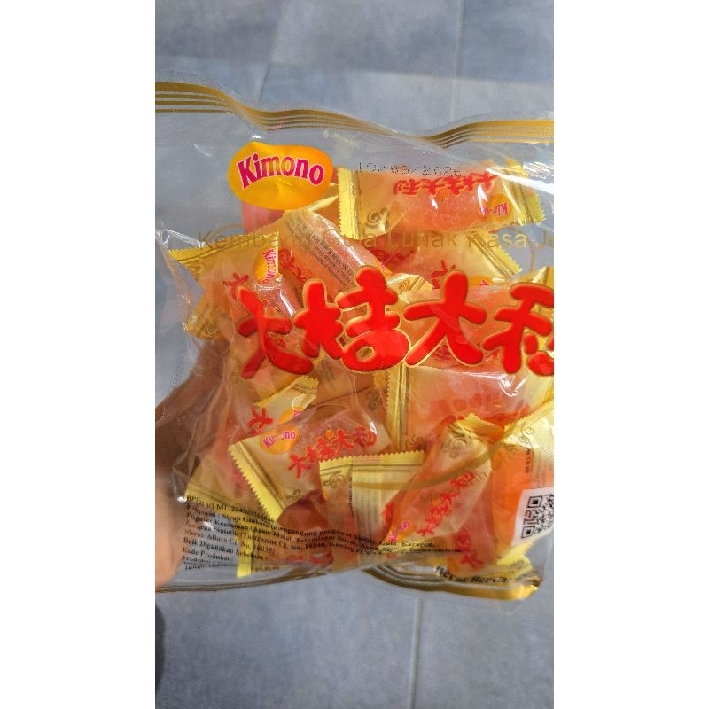

KIMONO Jelly Jeruk / 450GR / Permen Jelly Rasa Jeruk