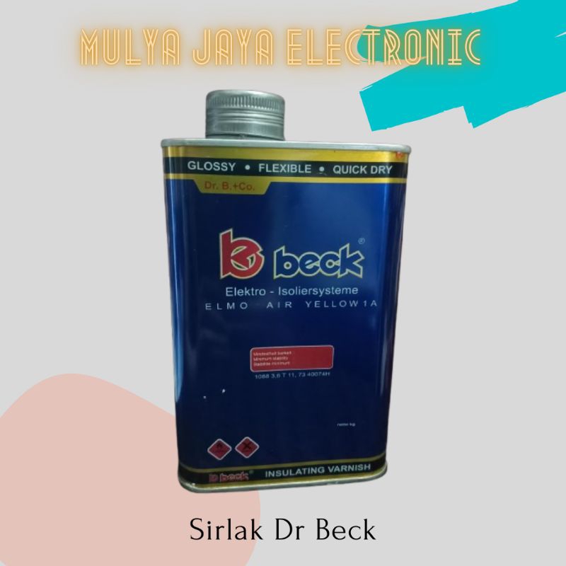 Sirlak Dr Beck Varnish Clear Insulating Enamel Lem Kawat
