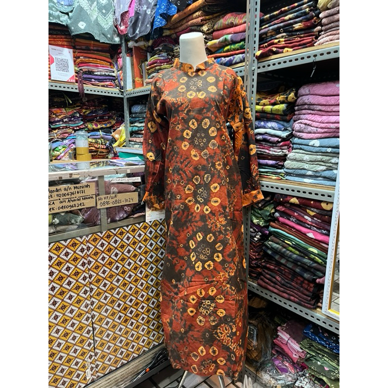 Gamis Jumputan Ukuran S