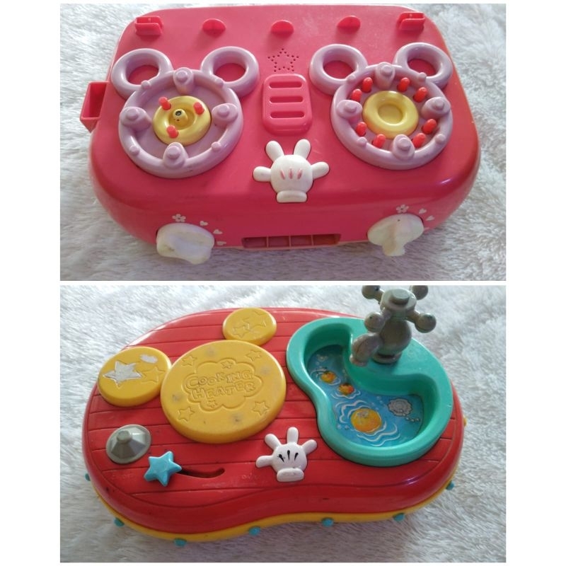 Preloved mainan masakan kompor Disney Minnie mouse