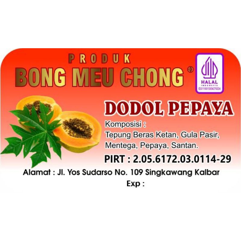 

dodol pepaya singkawang