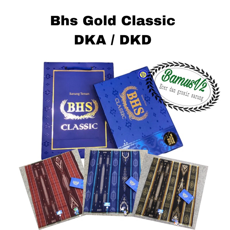 Sarung BHS GOLD CLASSIC DKA/DKD MIX