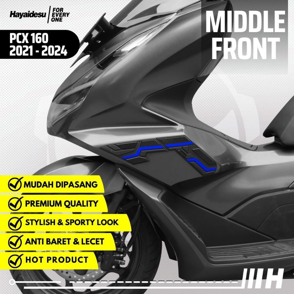Hayaidesu PCX 160 (2021-2024) Body Protector Middle Front Cover