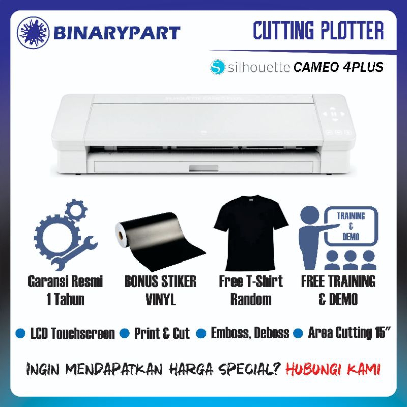

Mesin Cutting Sticker Auto Contour 15" Silhouette Cameo 4 Plus