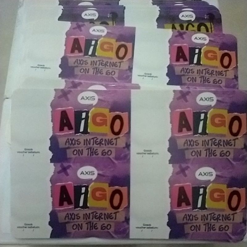 VOUCHER AXIS BLANK/KOSONGAN PER BOX(400pc)