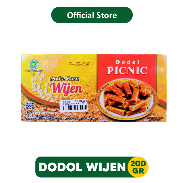 

Dodol Rasa Wijen 200gr | Oleh Oleh Khas Batu Malang - 178003