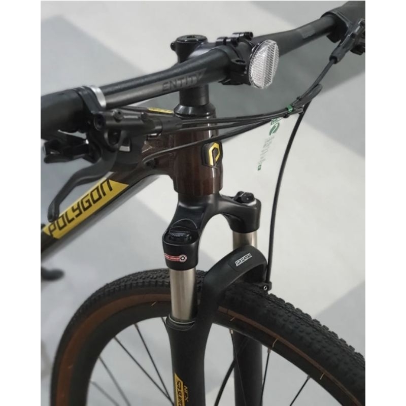 polygon heist X7 700C x 45 M deore 11 speed brown GARANSI RESMI sepeda gravel BONUS HELM