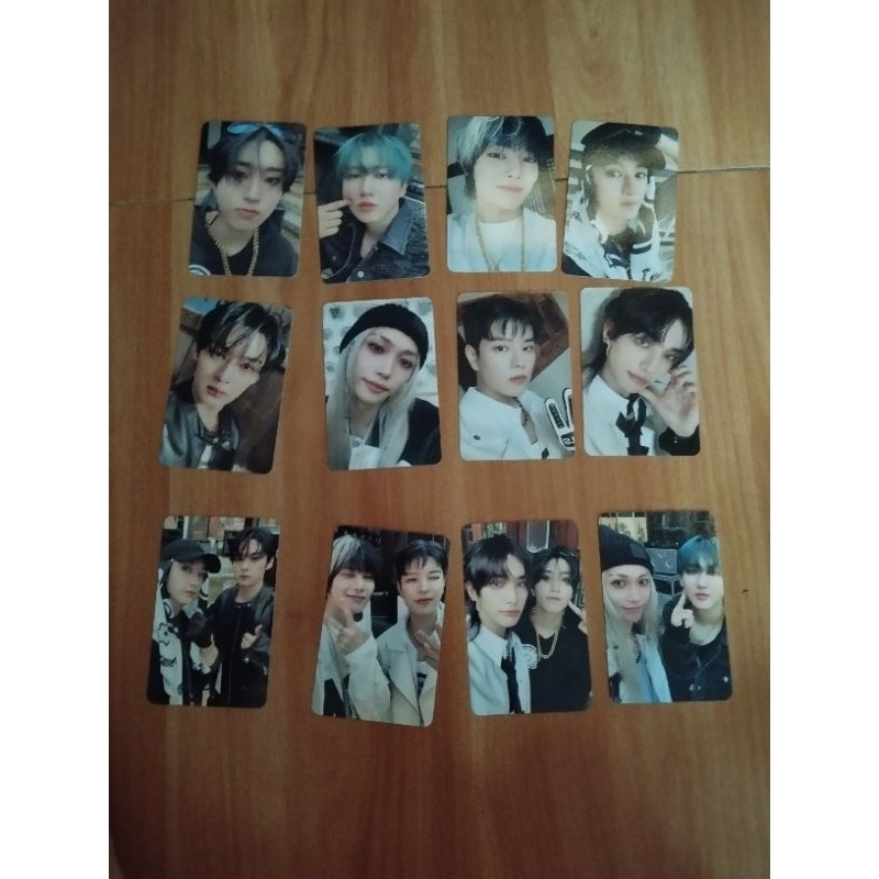 photocard skzhop reguler double side straykids bangchan leeknow changbin hyunjin han jisung felix se